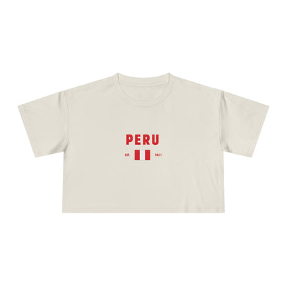 Peru Heritage Cropped Tee