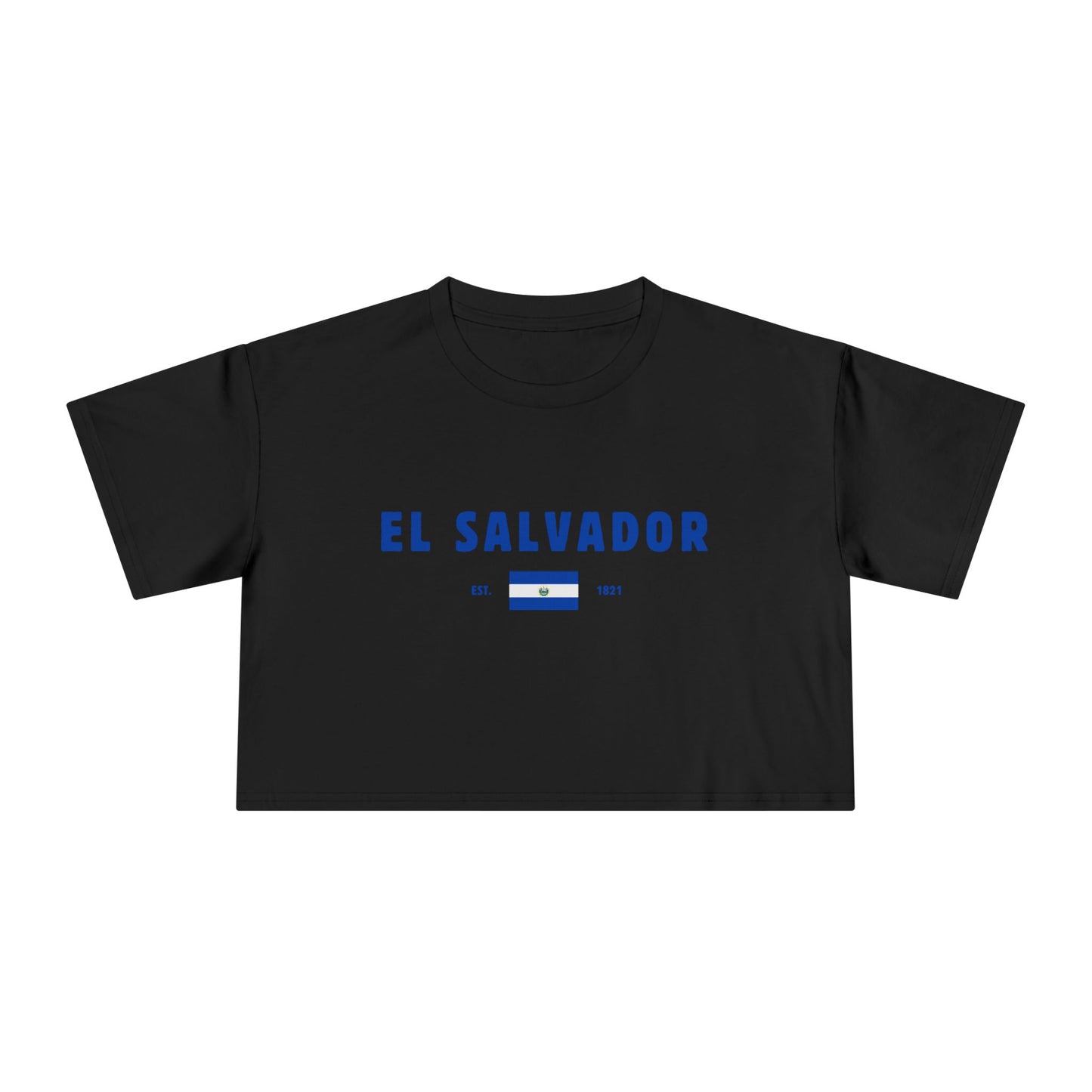 El Salvador Heritage Cropped Tee