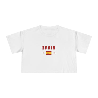 Spain Heritage Cropped Tee