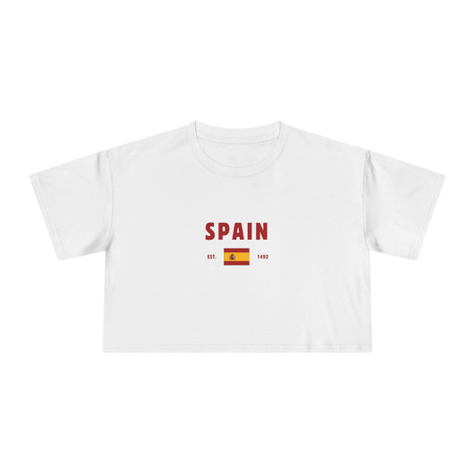 Spain Heritage Cropped Tee
