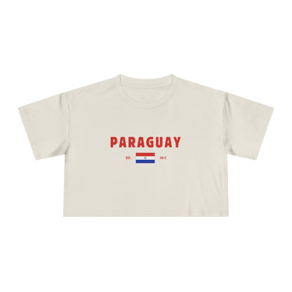 Paraguay Heritage Cropped Tee