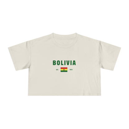 Bolivia Heritage Cropped Tee