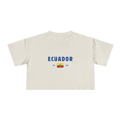 Ecuador Heritage Cropped Tee