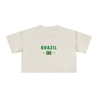 Brazil Heritage Cropped Tee