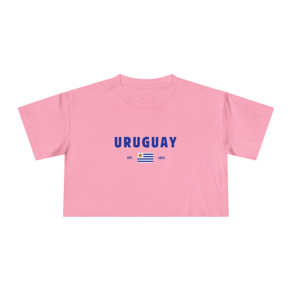Uruguay Heritage Cropped Tee