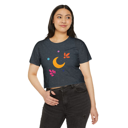 Luna Linda Elements Cropped Tee