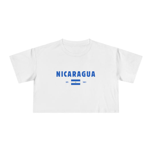 Nicaragua Heritage Cropped Tee