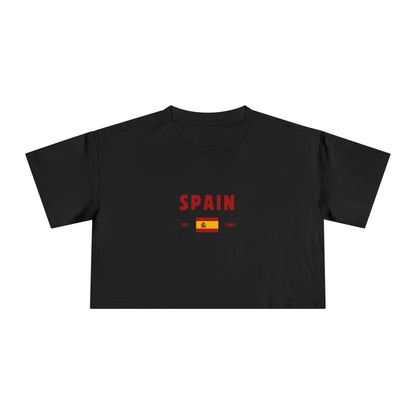 Spain Heritage Cropped Tee