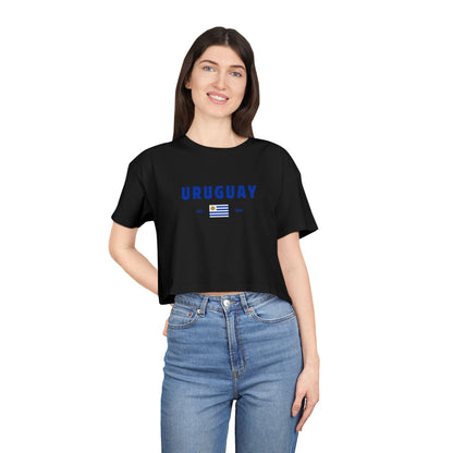 Uruguay Heritage Cropped Tee