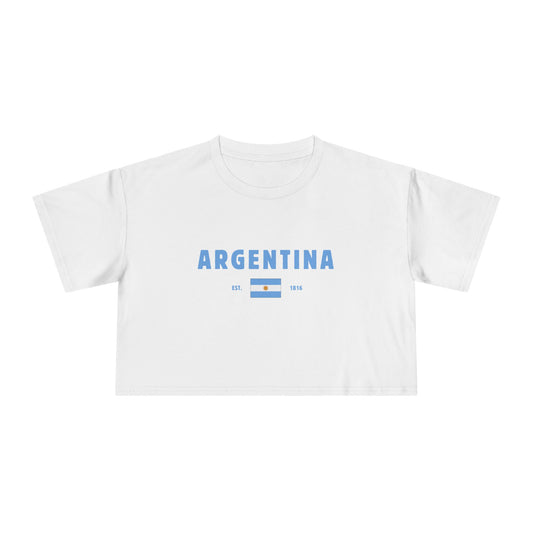 Argentina Heritage Cropped Tee