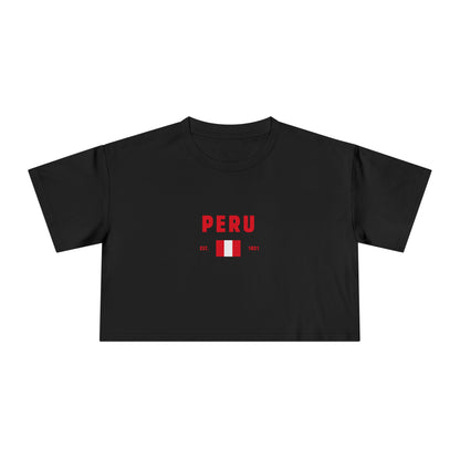 Peru Heritage Cropped Tee