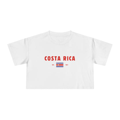 Costa Rica Heritage Cropped Tee