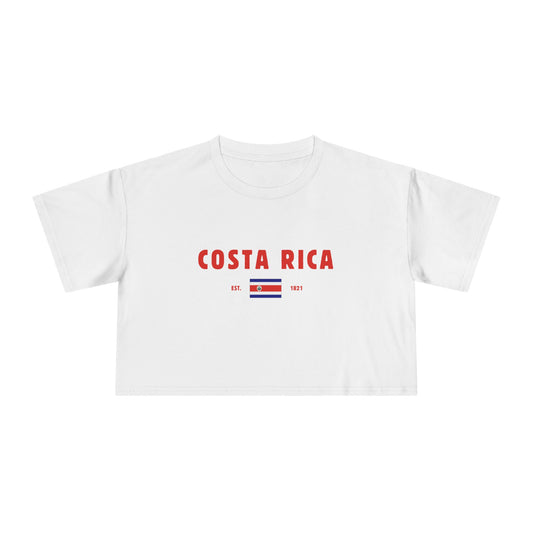 Costa Rica Heritage Cropped Tee
