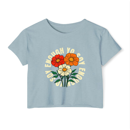 Soy Enough Cropped Tee