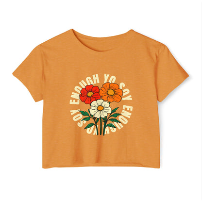 Soy Enough Cropped Tee