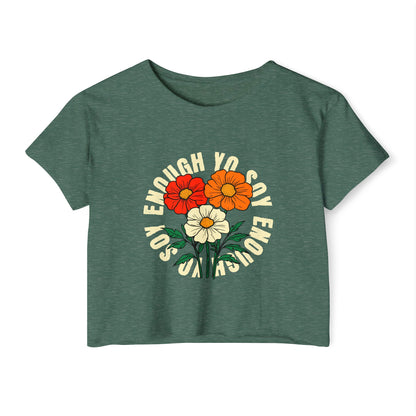 Soy Enough Cropped Tee