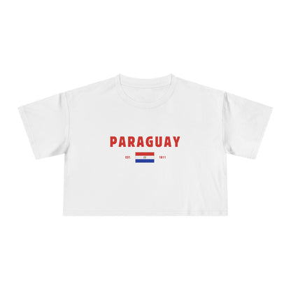 Paraguay Heritage Cropped Tee