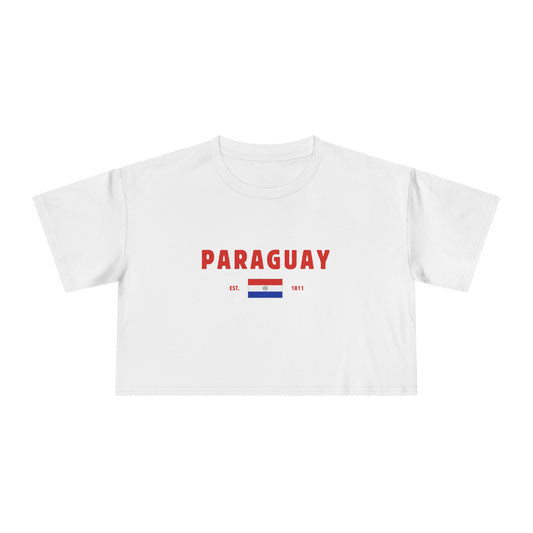 Paraguay Heritage Cropped Tee