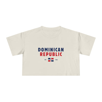 Dominican Republic Heritage Cropped Tee