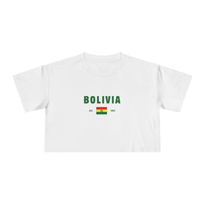 Bolivia Heritage Cropped Tee