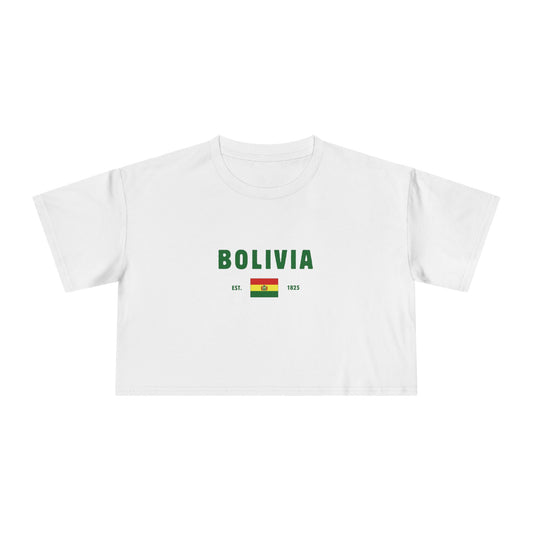 Bolivia Heritage Cropped Tee