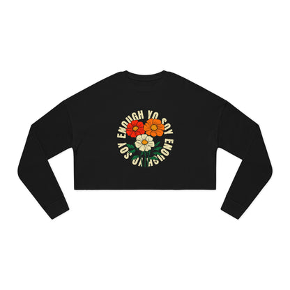 Soy Enough Cropped Sweatshirt