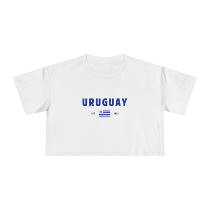 Uruguay Heritage Cropped Tee