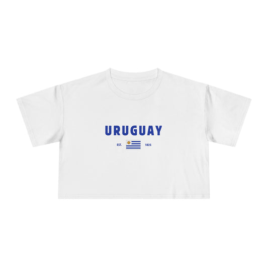 Uruguay Heritage Cropped Tee