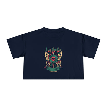 La Jefa Cropped Tee