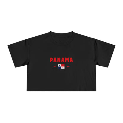 Panama Heritage Cropped Tee