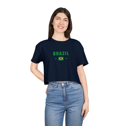 Brazil Heritage Cropped Tee