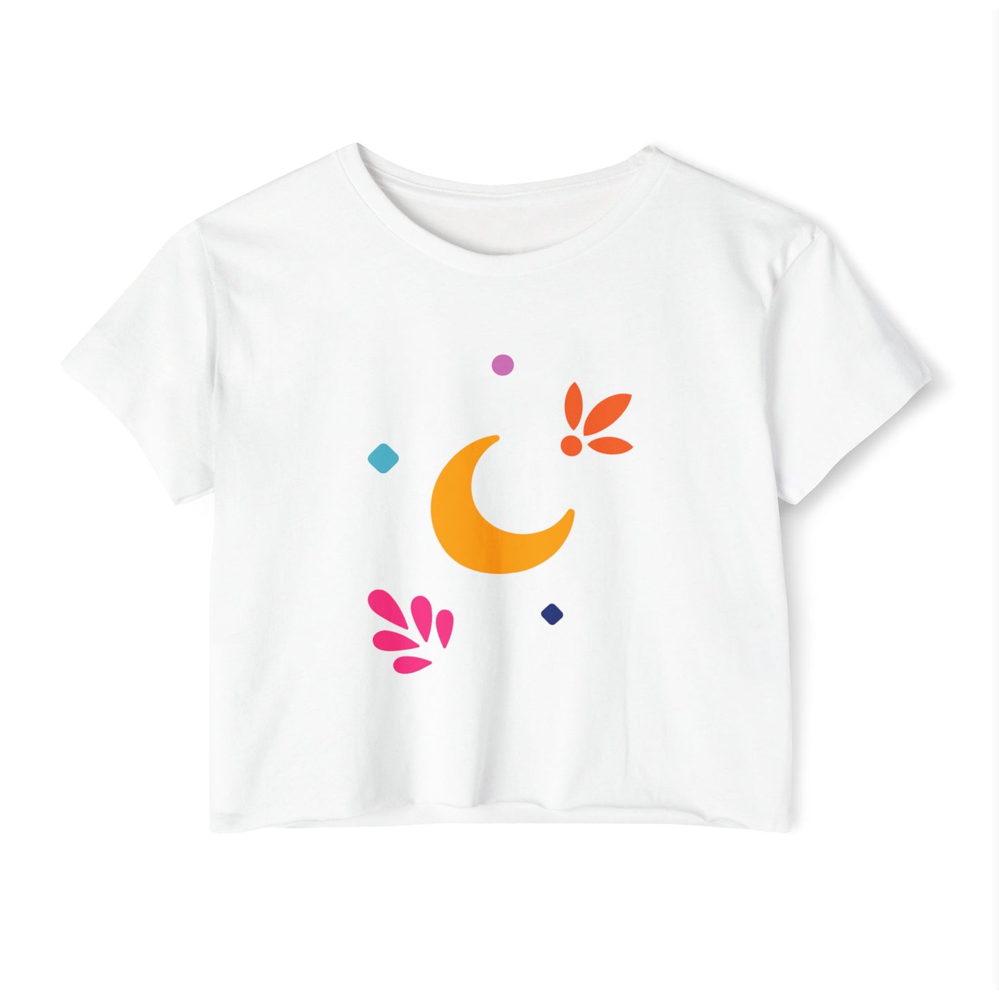 Luna Linda Elements Cropped Tee