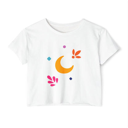 Luna Linda Elements Cropped Tee