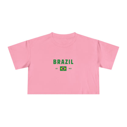 Brazil Heritage Cropped Tee