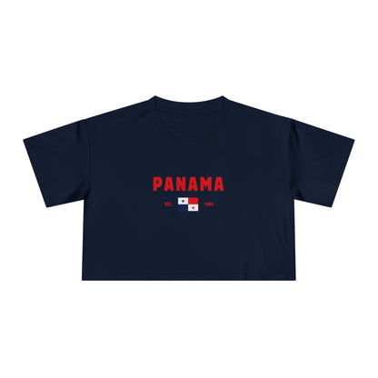 Panama Heritage Cropped Tee