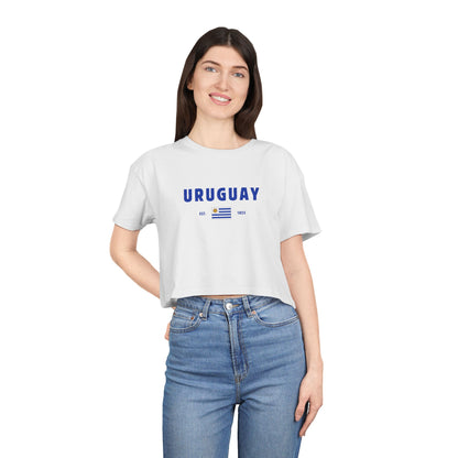 Uruguay Heritage Cropped Tee