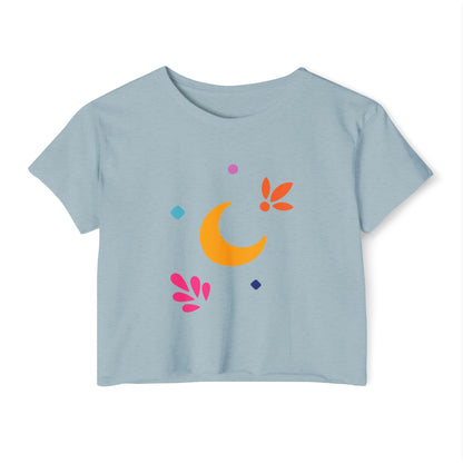 Luna Linda Elements Cropped Tee