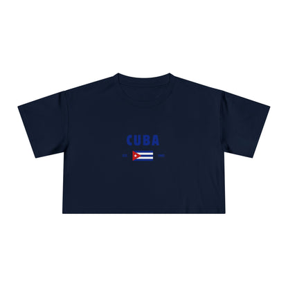 Cuba Heritage Cropped Tee