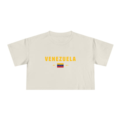 Venezuela Heritage Cropped Tee