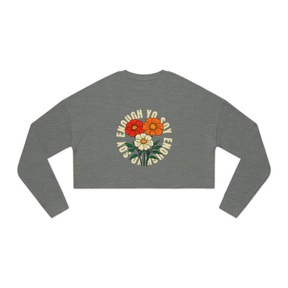 Soy Enough Cropped Sweatshirt
