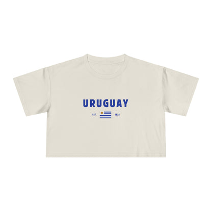 Uruguay Heritage Cropped Tee
