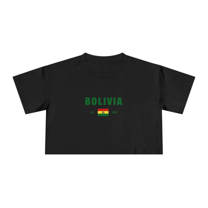 Bolivia Heritage Cropped Tee