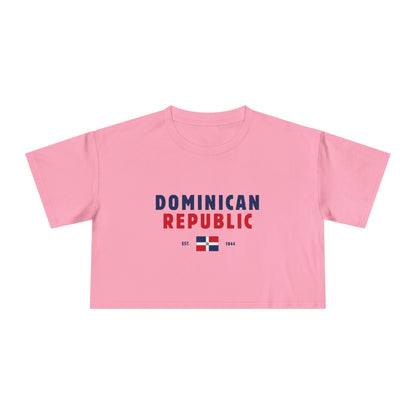 Dominican Republic Heritage Cropped Tee