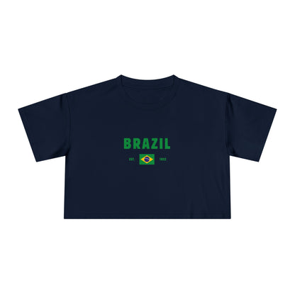 Brazil Heritage Cropped Tee