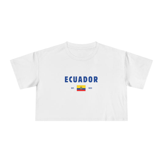 Ecuador Heritage Cropped Tee