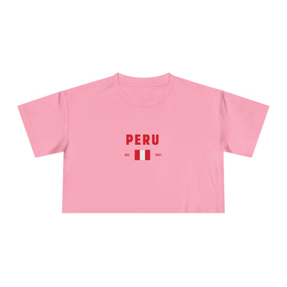 Peru Heritage Cropped Tee