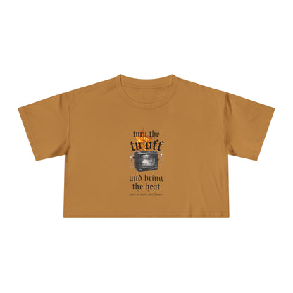 Turn the Heat Off Cropped Tee