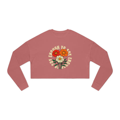 Soy Enough Cropped Sweatshirt