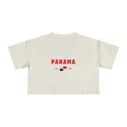 Panama Heritage Cropped Tee