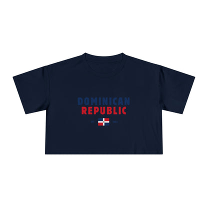 Dominican Republic Heritage Cropped Tee
